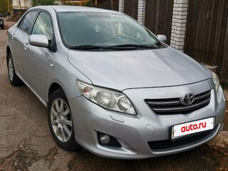 2008 Toyota Corolla AMT X (E140, E150), серебристый, 700000 рублей, вид 1