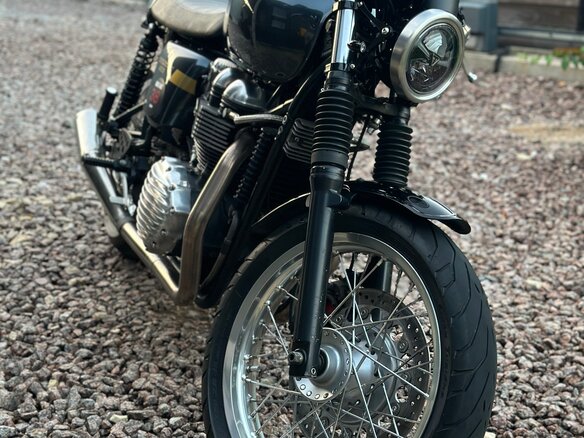 2009 Triumph Thruxton, серый, 1000000 рублей