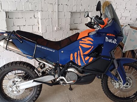 2008 KTM 990 Adventure, синий, 690000 рублей, вид 5