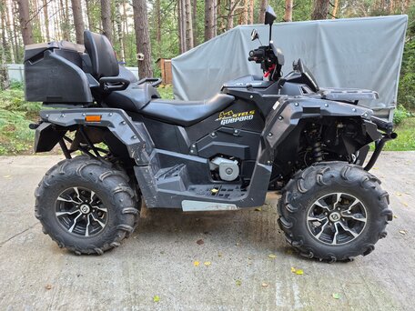 2018 Stels ATV-650 Guepard Trophy, чёрный, 530000 рублей, вид 3