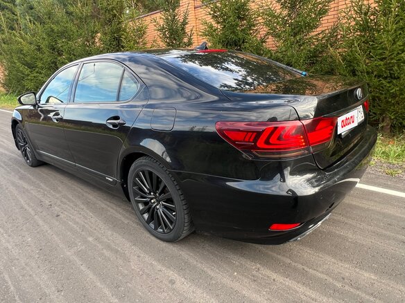 2012 Lexus LS Long 600h L IV Рестайлинг 2, чёрный, 1550000 рублей - вид 8