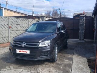 2015 Volkswagen Tiguan I Рестайлинг, фиолетовый, 1450000 рублей, вид 4