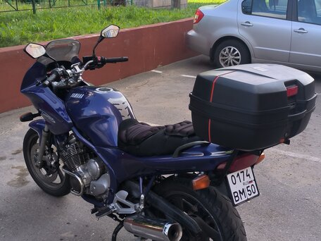 1995 Yamaha XJ600, синий, 200000 рублей, вид 3