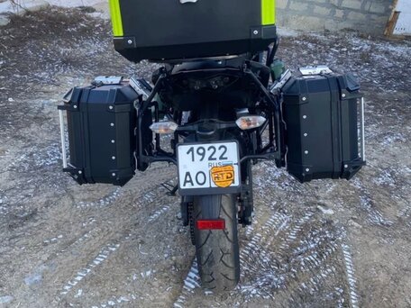 2020 Kawasaki Versys 650, зелёный, 880000 рублей, вид 4
