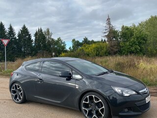 2012 Opel Astra GTC J Рестайлинг, чёрный, 900000 рублей, вид 2