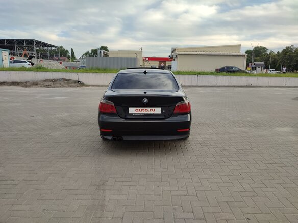 2003 BMW 5 серии 530i V (E60/E61), чёрный, 900000 рублей - вид 6