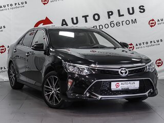 2014 Toyota Camry VII (XV50), чёрный, 1949000 рублей, вид 1