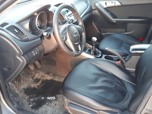 2011 Kia Cerato 6-speed II, коричневый, 490000 рублей - вид 3