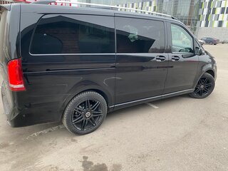 2021 Mercedes-Benz V-Класс Long 220 d длинный III (W447) Рестайлинг, чёрный, 6500000 рублей, вид 4