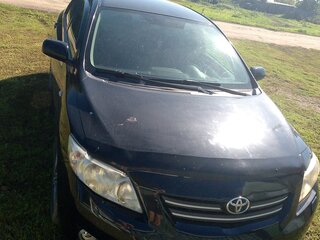 2008 Toyota Corolla X (E140, E150), чёрный, 850000 рублей, вид 1