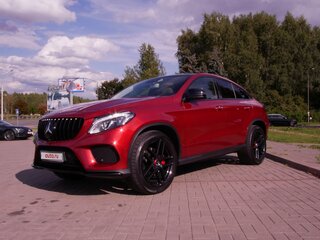 2016 Mercedes-Benz GLE Coupe 350 d I (C292), красный, 5500000 рублей, вид 1