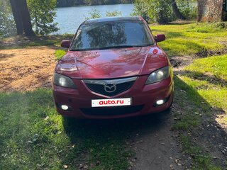 2005 Mazda 3 I (BK), красный, 580000 рублей, вид 2