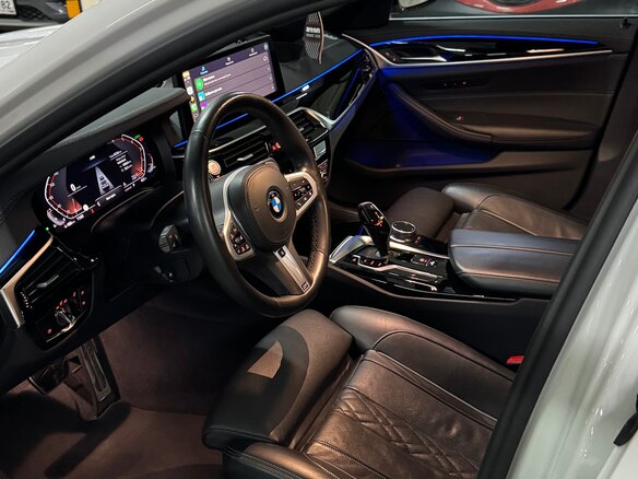 2020 BMW 5 серии 530i VII (G30/G31/G38) Рестайлинг, белый, 5250000 рублей - вид 9