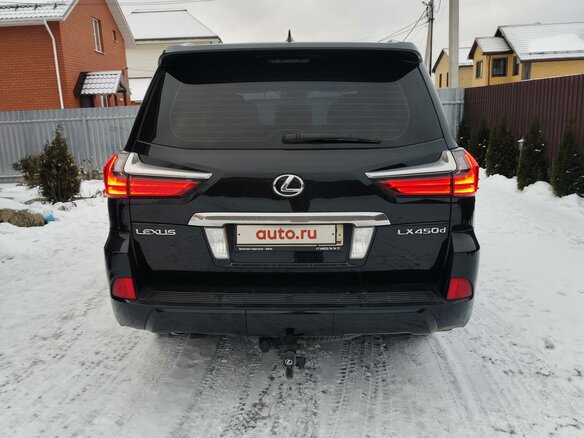 2016 Lexus LX 450d III Рестайлинг 2, чёрный, 6650000 рублей - вид 6