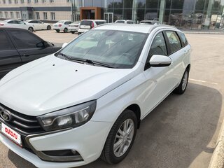 2019 Lada (ВАЗ) Vesta SW I, белый, 1100000 рублей, вид 1