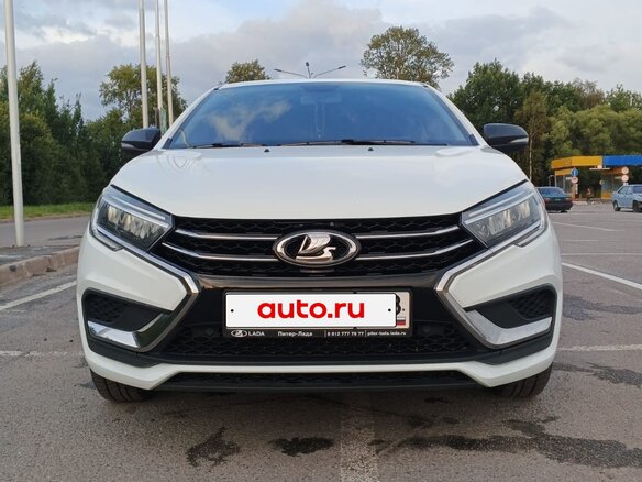 2024 Lada (ВАЗ) Vesta I Рестайлинг (NG), белый, 1050000 рублей - вид 3