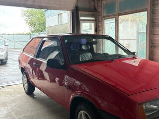 1987 Lada (ВАЗ) 2108, красный, 190000 рублей, вид 2