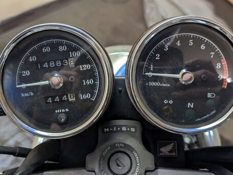 2007 Honda CB 400SS, чёрный, 350000 рублей, вид 4
