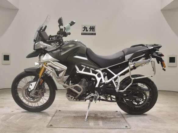 2022 Triumph Tiger 900, зелёный, 1300000 рублей - вид 2