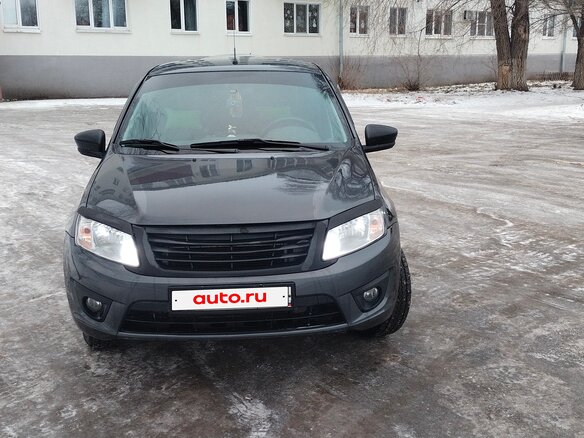 2017 Lada (ВАЗ) Granta I, серый, 675000 рублей