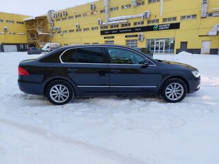 2014 Skoda Superb DSG II Рестайлинг, чёрный, 1200000 рублей, вид 5