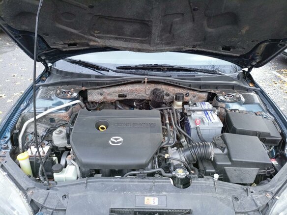 2007 Mazda 6 I (GG) Рестайлинг, синий, 610000 рублей - вид 27