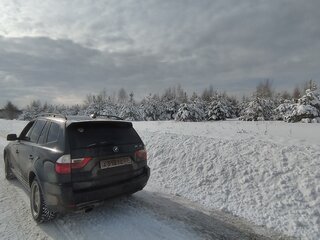 2007 BMW X3 20d I (E83) Рестайлинг, чёрный, 1050000 рублей, вид 3