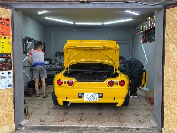 1993 Nissan Skyline VIII (R32), жёлтый - вид 38