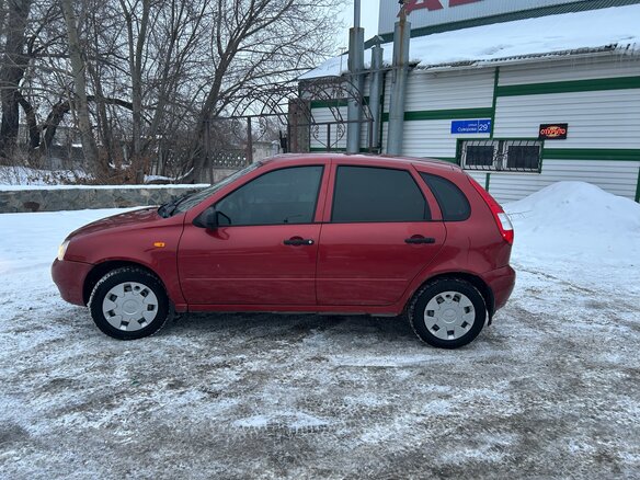 2011 Lada (ВАЗ) Kalina I, красный, 330000 рублей - вид 3