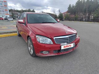 2008 Mercedes-Benz C-Класс 180 Kompressor III (W204), красный, 770000 рублей, вид 2
