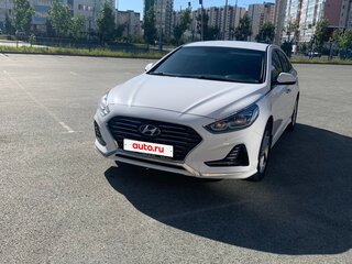 2018 Hyundai Sonata VII (LF) Рестайлинг, белый, 2200000 рублей, вид 1