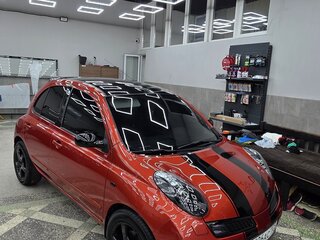2008 Nissan Micra III (K12), оранжевый, 930000 рублей, вид 2