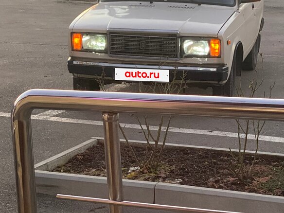 1989 Lada (ВАЗ) 2107, бежевый, 95000 рублей - вид 4