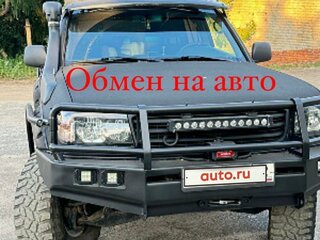 2001 Toyota Land Cruiser 100 Series, чёрный, 3000000 рублей, вид 1