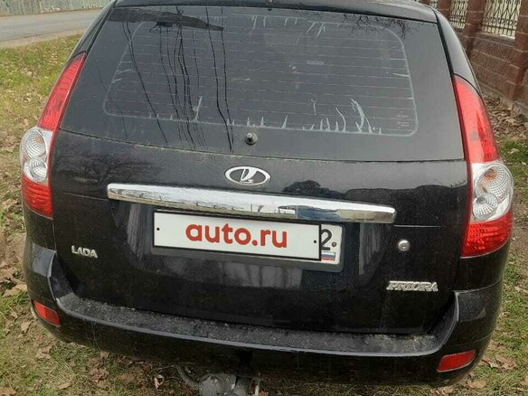 2013 Lada (ВАЗ) Priora I, чёрный, 438000 рублей - вид 3