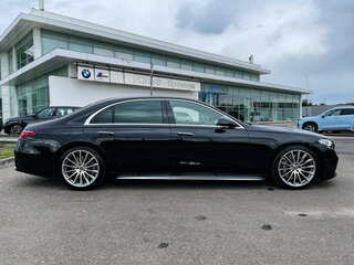 2021 Mercedes-Benz S-Класс 500 Long 4MATIC VII (W223), чёрный, 9892000 рублей, вид 4