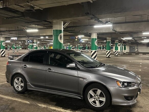 2008 Mitsubishi Lancer X, серый, 1600000 рублей - вид 8