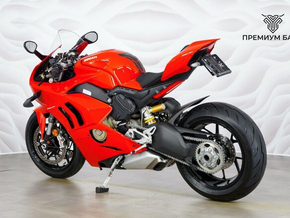 2021 Ducati Panigale V4, красный - вид 7