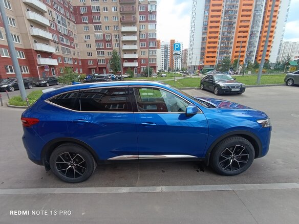2020 Haval F7 I, синий - вид 4