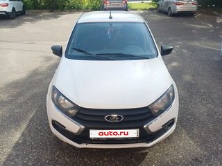 2021 Lada (ВАЗ) Granta I Рестайлинг, белый, 450000 рублей, вид 2