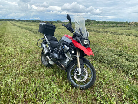 2014 BMW R 1200 GS, красный, 910000 рублей, вид 5