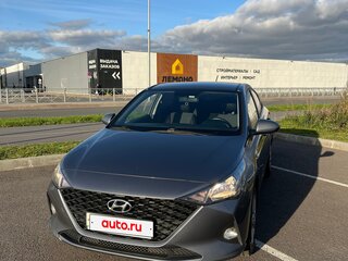 2020 Hyundai Solaris II Рестайлинг, серый, 1350000 рублей, вид 1