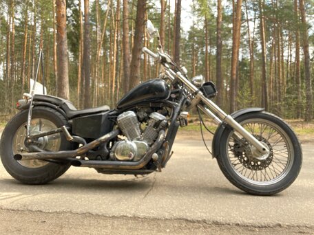 1996 Honda Steed 400, чёрный, 200000 рублей, вид 2