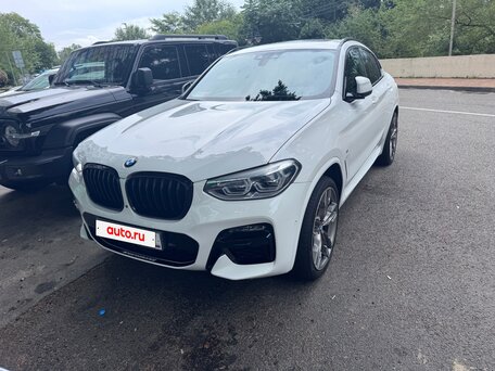 2021 BMW X4 M40i II (G02), белый, 6000000 рублей, вид 4