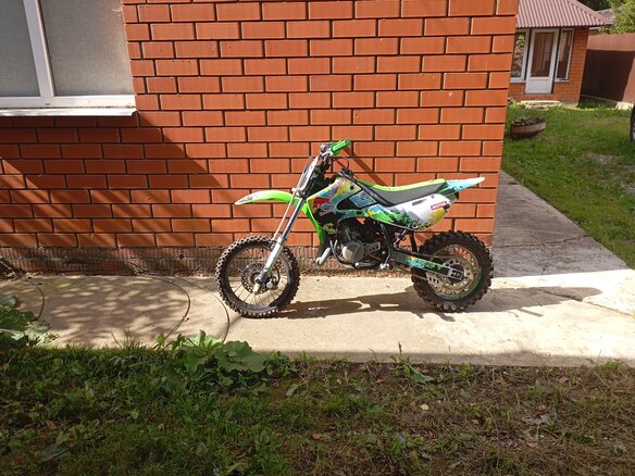 2009 Kawasaki KX 65, зелёный