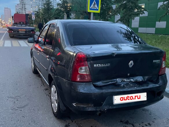 2010 Renault Logan I Рестайлинг, серый - вид 5