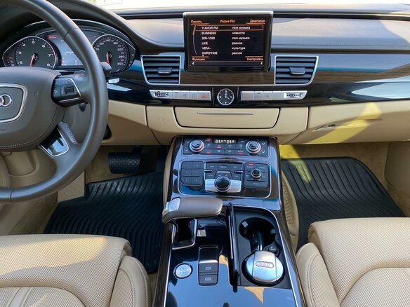 2012 Audi A8 Long III (D4), чёрный, 2000000 рублей - вид 6