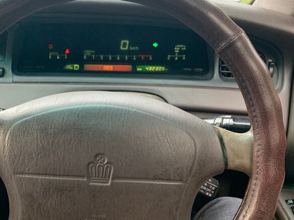 1994 Toyota Crown IX (S140), зелёный, 490000 рублей - вид 6