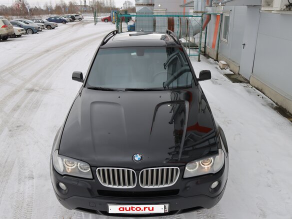 2009 BMW X3 35d I (E83) Рестайлинг, чёрный, 1950000 рублей - вид 8