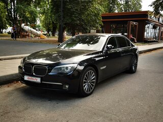 2011 BMW 7 серии Long 750Li xDrive V (F01/F02/F04), чёрный, 1250000 рублей, вид 2